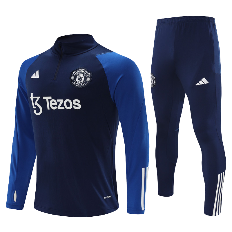 Manchester United Tracksuit Blue