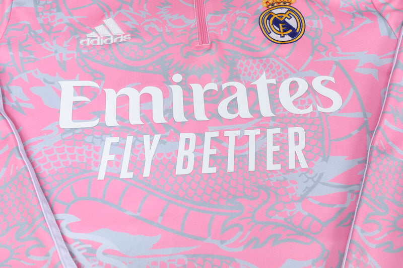 Real Madrid Tracksuit X Pink Dragon