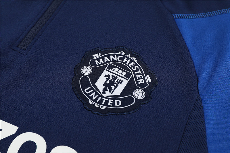 Manchester United Tracksuit Blue